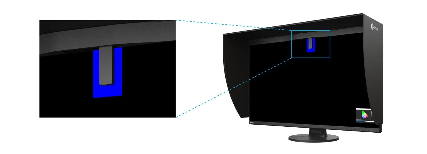 ColorEdge CG3200X | Built-In Sensor